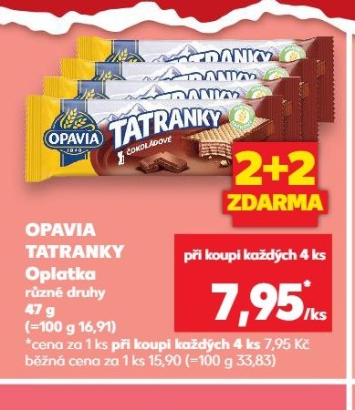 OPAVIA TATRANKY oplatka