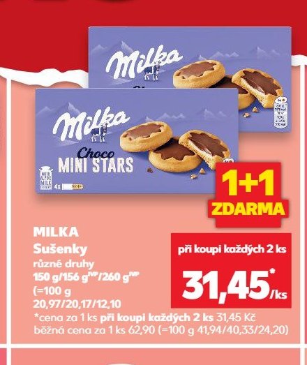 MILKA Sušenky