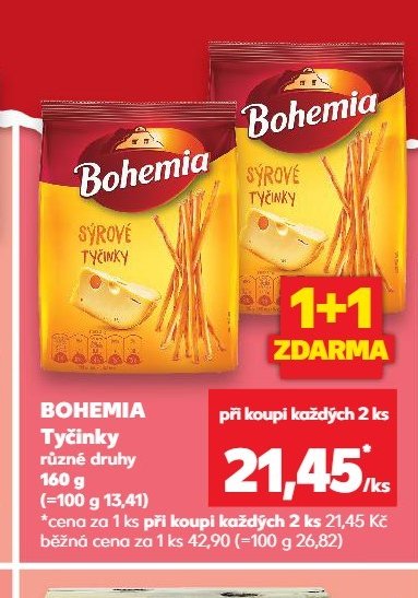 BOHEMIA Tyčinky