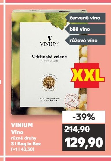 VINIUM Víno