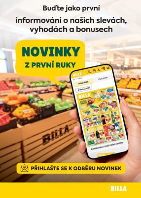 akční leták BILLA 5.8.2026-11.8.2026