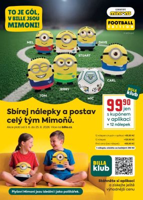 akční leták BILLA 5.8.2026-11.8.2026
