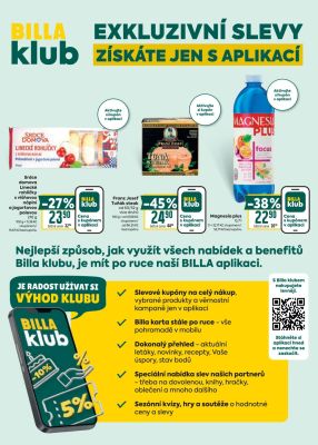 akční leták BILLA 5.8.2026-11.8.2026