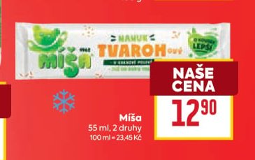 Míša tvarohový nanuk
