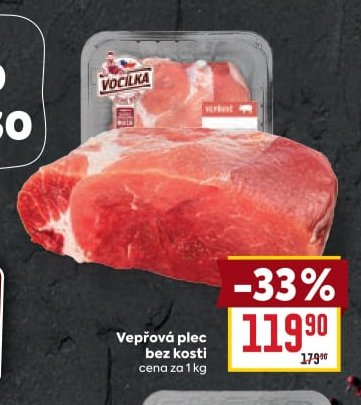 Vepřová plec bez kosti