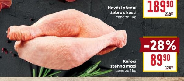 Kuřecí stehna maxi