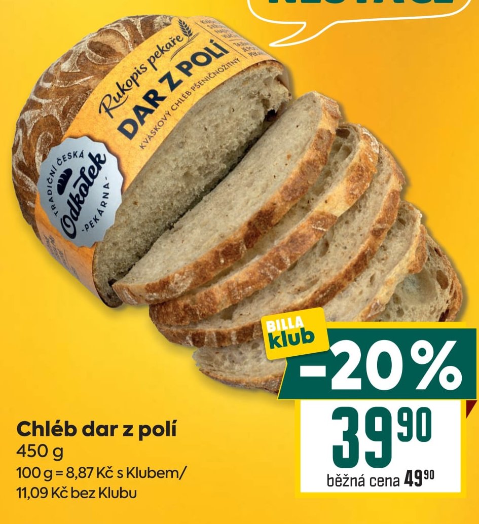 Chléb dar z polí