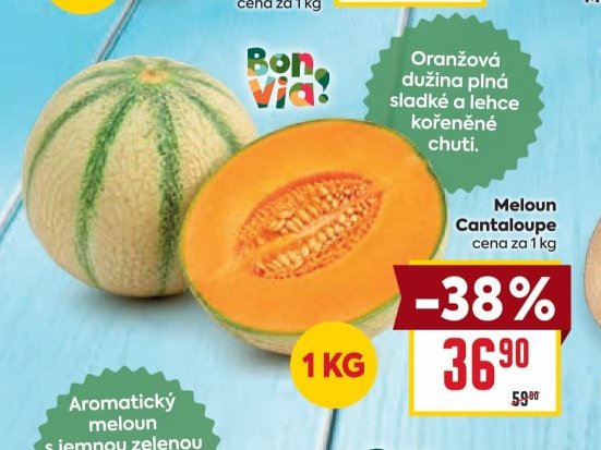 Meloun Cantaloupe