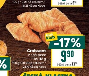 Croissant z naší pece 48 g