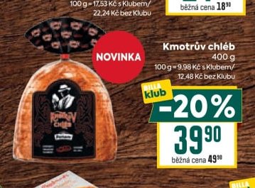 Kmotrův chléb 400 g