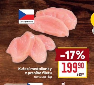 Kuřecí medailonky z prsního filetu