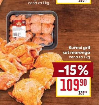 Kuřecí gril set marengo