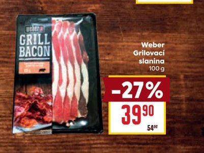Weber Grilovací slanina