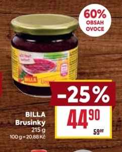 BILLA Brusinky 215 g