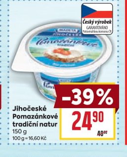 Jihočeské Pomazánkové tradiční natur