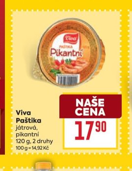 Viva Paštika pikantní