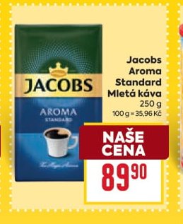 Jacobs Aroma Standard Mletá káva