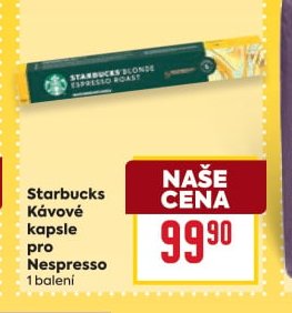 Starbucks Kávové kapsle pro Nespresso