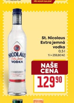 St. Nicolaus Extra jemná vodka