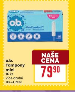 o.b. Tampony mini