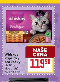 Whiskas Kapsičky pro kočky