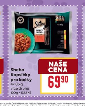 Sheba Kapsičky pro kočky