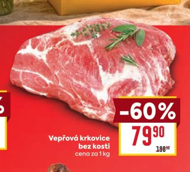 Vepřová krkovice bez kosti