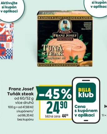 Franz Josef Tuňák steak
