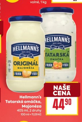 Hellmann's Tatarská omáčka, Majonéza