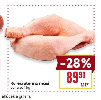 Kuřecí stehna maxi