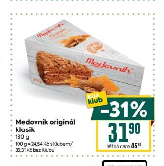 Medovník originál klasik