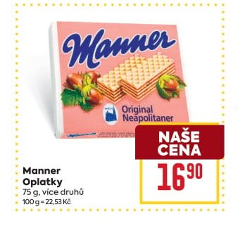 Manner Oplatky