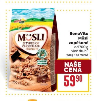 BonaVita Müsli zapékané
