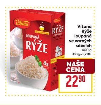 Vitana Rýže loupaná ve varných sáčcích