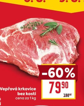 Vepřová krkovice bez kosti