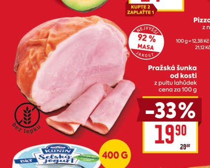 Pražská šunka od kosti