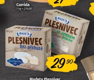 Madeta Plesnivec