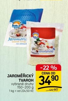 JAROMĚŘICKÝ TVAROH