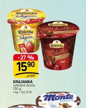 KRAJANKA vybrané druhy