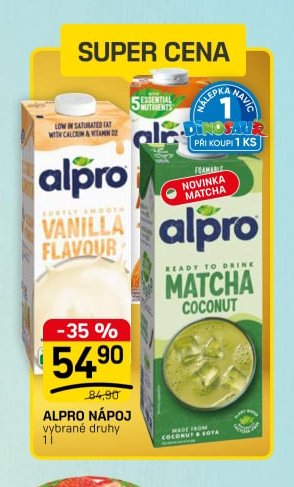 ALPRO NÁPOJ vybrané druhy
