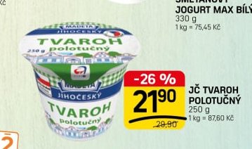 JČ TVAROH POLOTUČNÝ