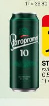 Staropramen 10 světlé výčepní