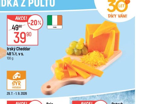 Irský Cheddar