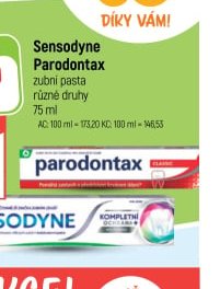Sensodyne Parodontax zubní pasta