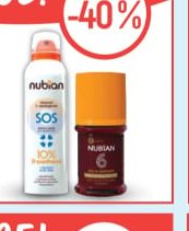 Nubian opalovací kosmetika