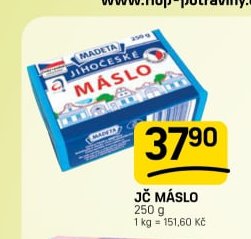 JČ máslo