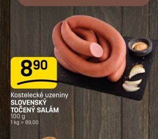 Kostelecké uzeniny SLOVENSKÝ TOČENÝ SALÁM