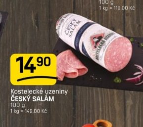 Kostelecké uzeniny ČESKÝ SALÁM