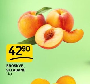 Broskve skládané