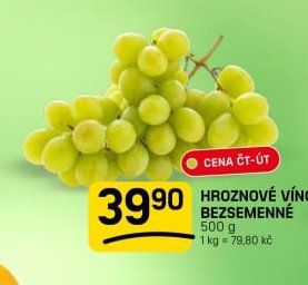 Hroznové víno bezsemenné
